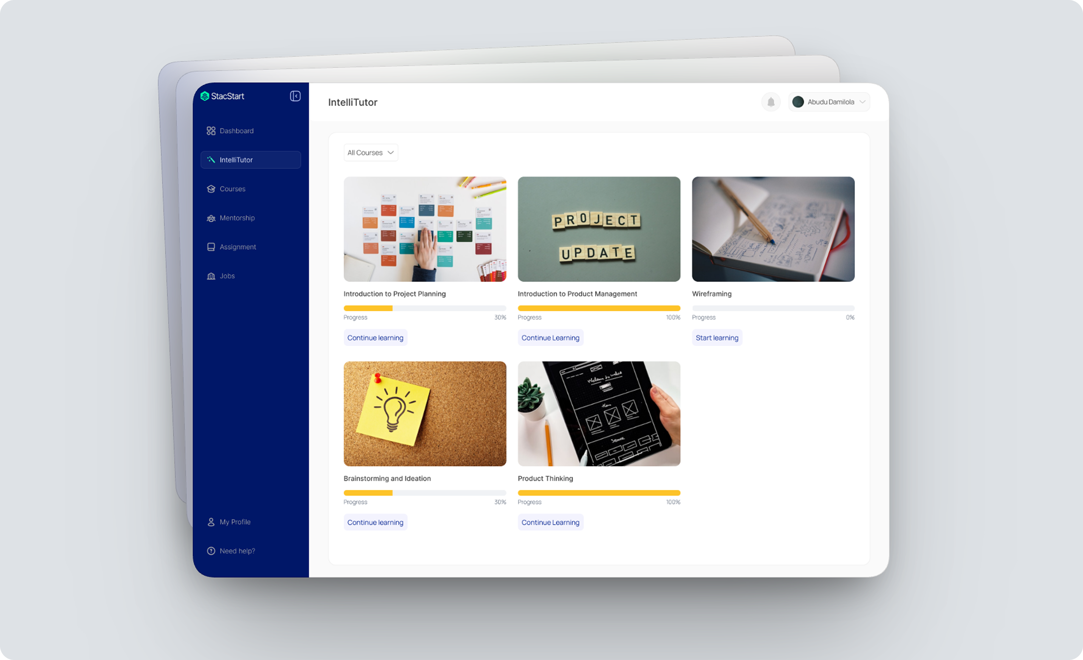 Stacstart platform